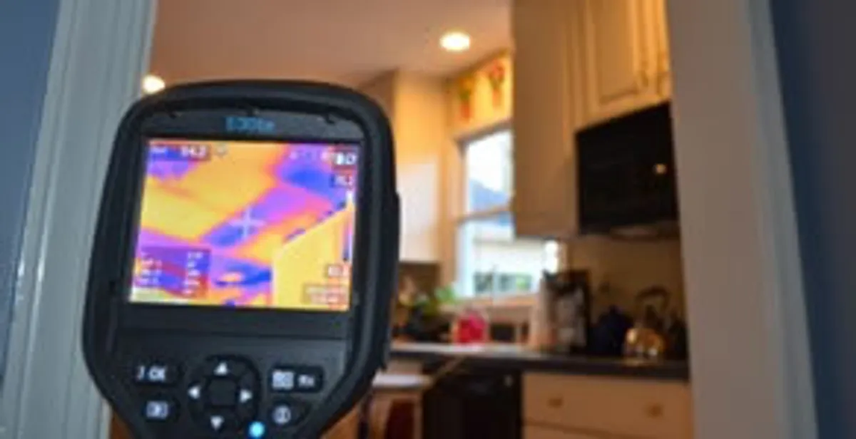 home energy audit service using thermal imaging to evaluate electrical efficiency inside a home in Harrisburg, PA