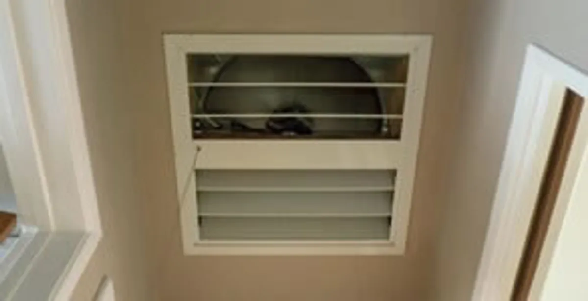 whole house fan installation services with ceiling-mounted ventilation system in Harrisburg, PA